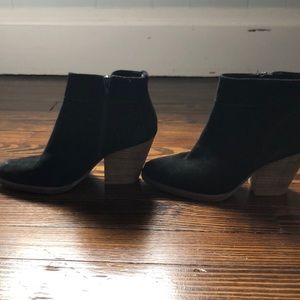 Steve Madden Black Booties